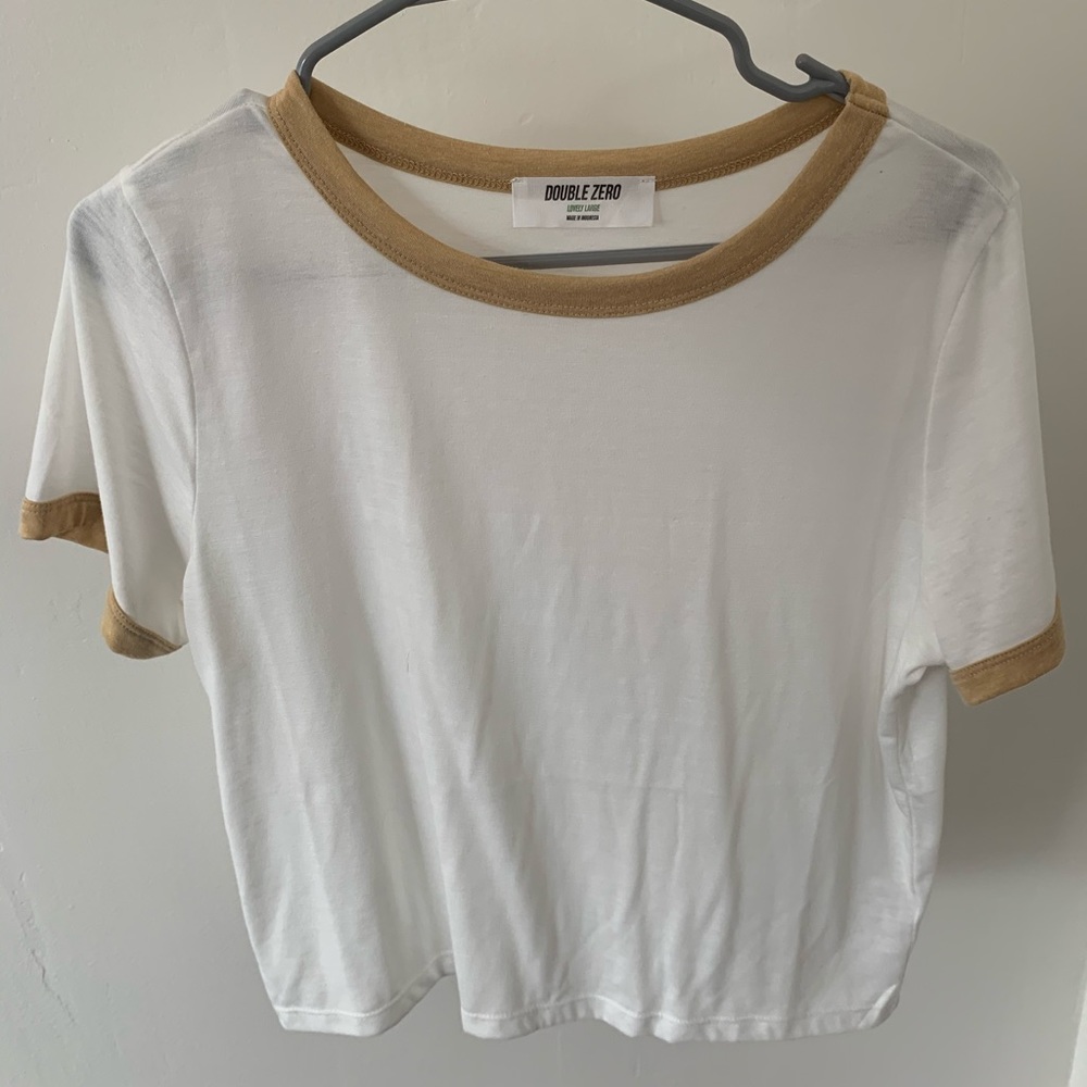 White crop top NWOT